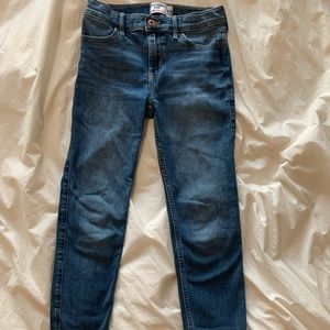 Girls Abercrombie kids skinny jeans size 9/10